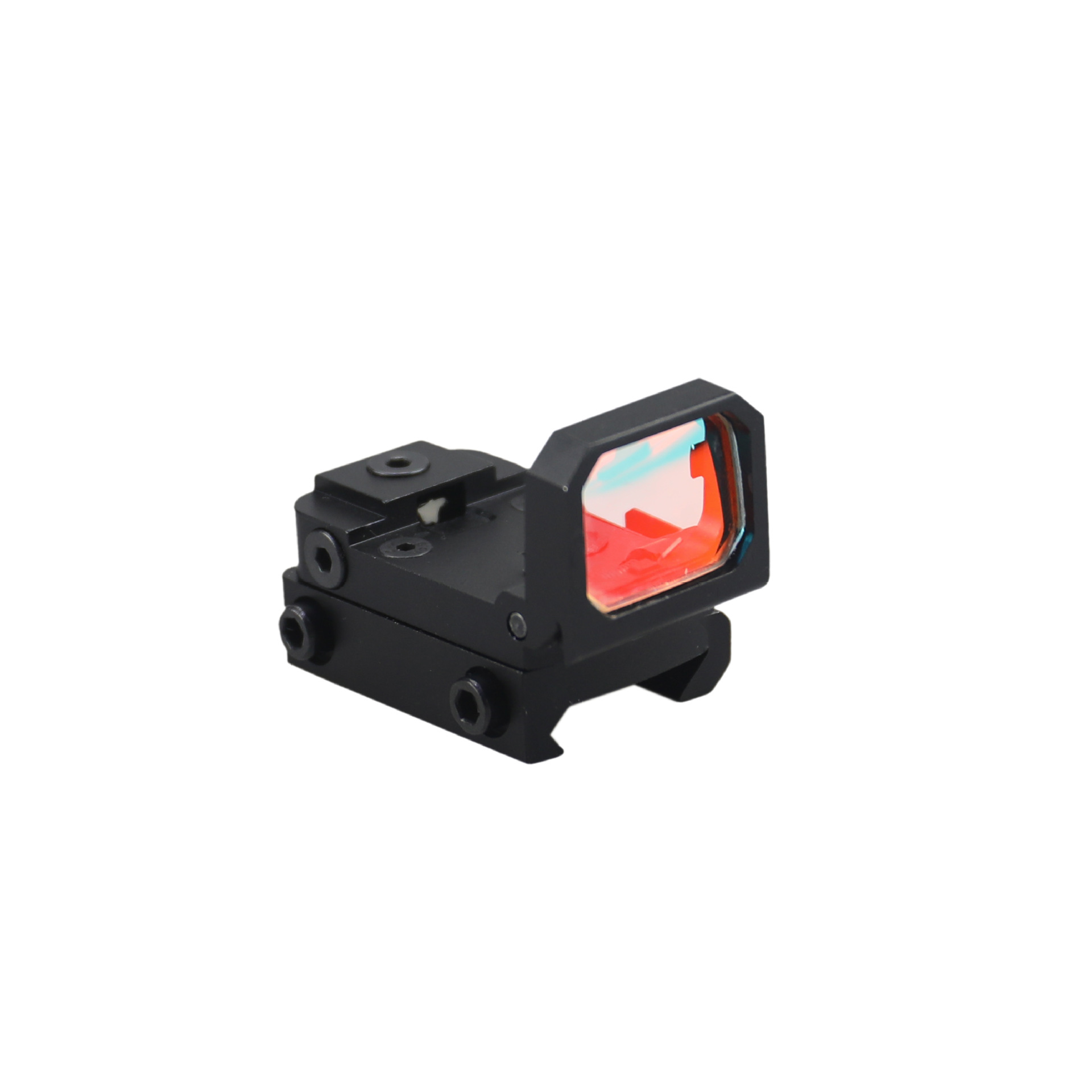 RMR high-definition iris red dot sight, folding base plate slingshot toy, metal holographic bird-finding mirror Item Picture