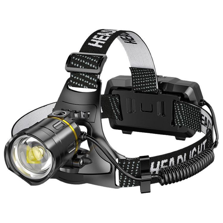 Wholesale outdoor LED sensor headlights, telescopic zoom, USB charging, strong light, waterproof searchlights, lighting accessories, heat sinks Item Picture