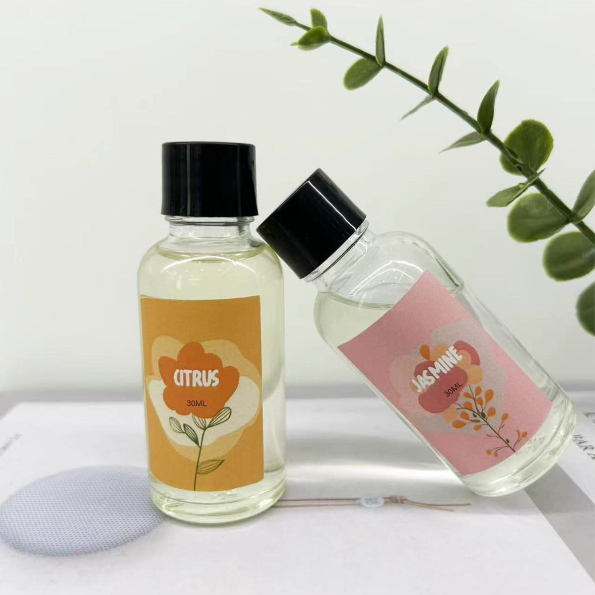 批发无火香薰室内留香多香型柑橘薰衣草茉莉玉兰藤条扩香美妆日化包装