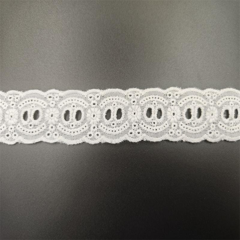 花边/灰色蕾丝花边/手工钉珠/纸制品花边/服装边辅料产品图
