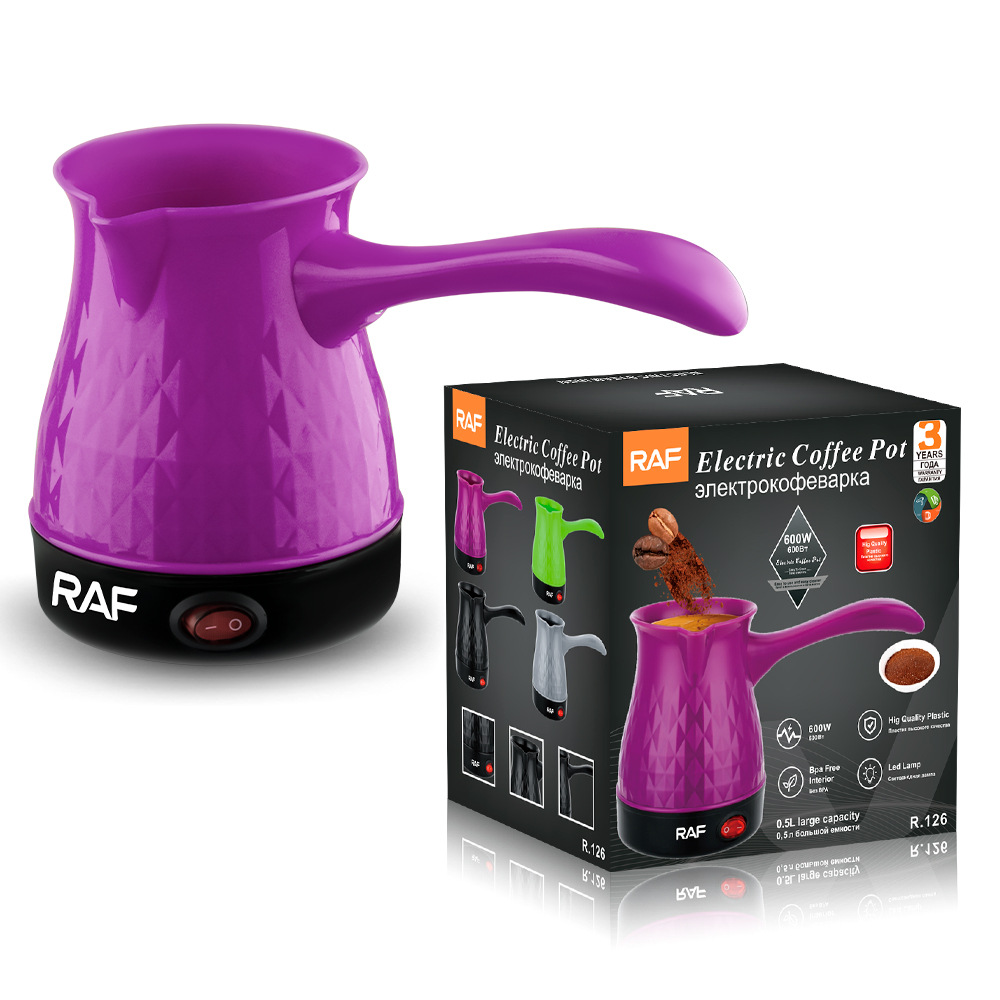 European standard cross-border Turkish electric coffee pot, mini hand-brewed double-layer stainless steel household kettle, small capacity kitchen appliances, electric tea stove, electric tea set Specification image