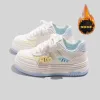 Girls' sports shoes, fleece and thickened white board shoes, student and children's cotton shoes, children's shoes, girls' shoes, sports girls' shoes Specification image