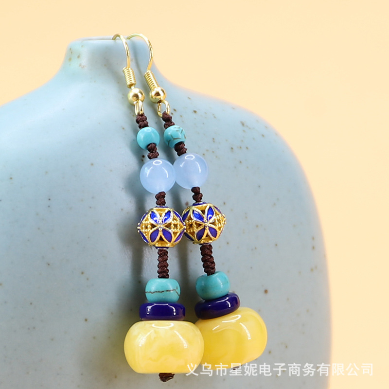 饰品/耳环/耳饰/S925/法式细节图