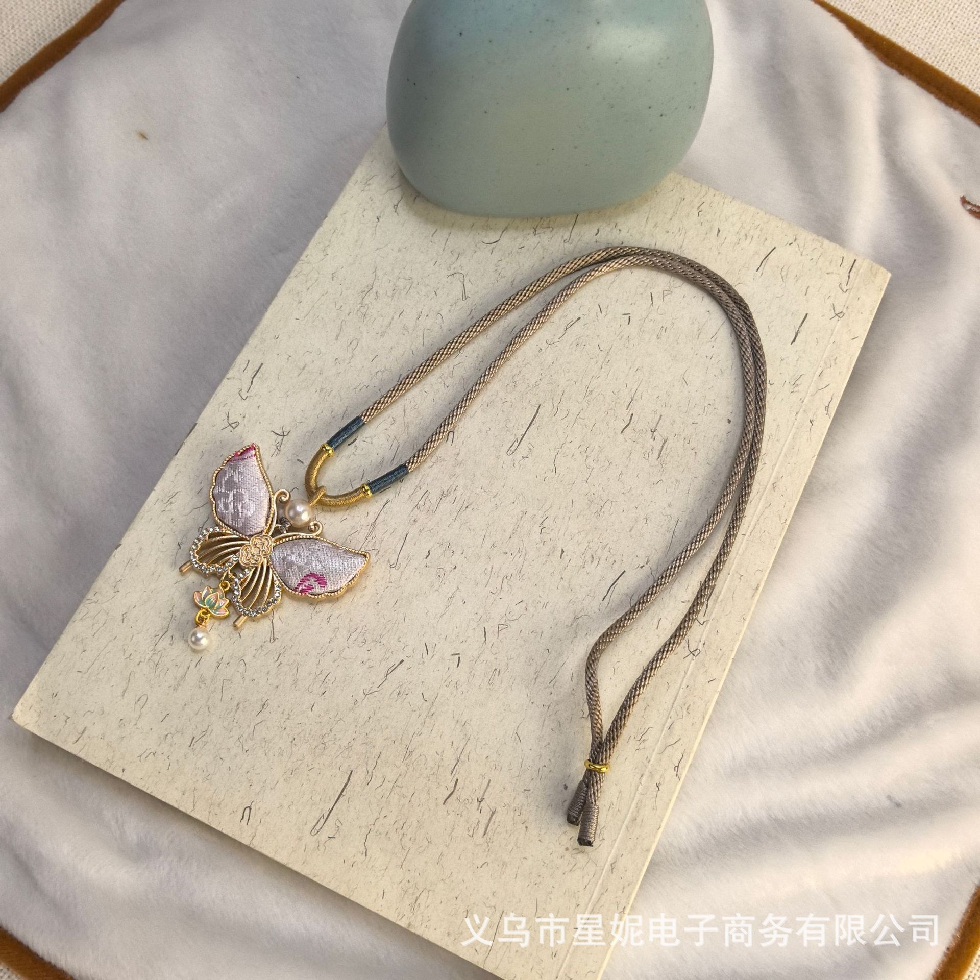 手链挂件/流苏/饰品配件龙虾扣/莫桑钻套链/沙金首饰细节图