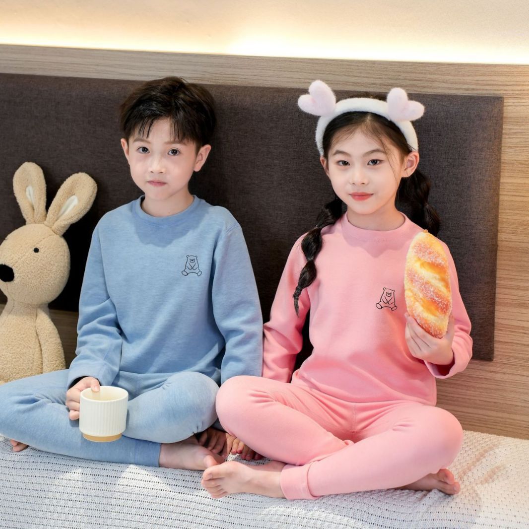 童装/儿童家居服/睡衣冬/睡衣卡通/儿童家居服秋冬产品图
