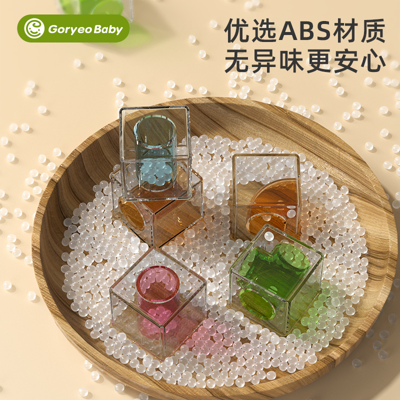 Creative pipe building blocks for children's early education, enlightenment and intelligence, versatile beaded large particle building toys, logical thinking training Specification image