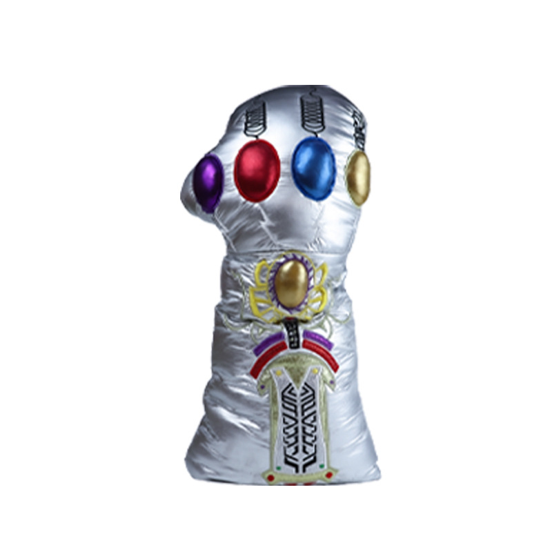 Power Star Custom Luminous Gloves, Ultraman toys, stress-relieving Pinch mascot wholesale, hand pressure relief, suitable for children and adults Item Picture