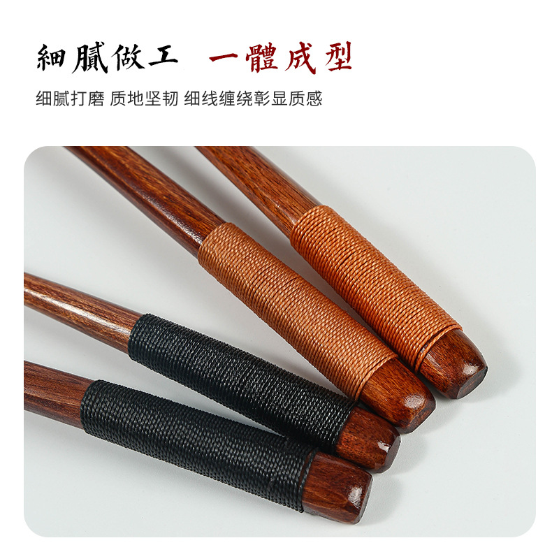 Factory direct supply of Japanese-style nanmu chopsticks, spoons and forks three-piece set, old lacquer wound wooden tableware and spoons wholesale Application Scenario