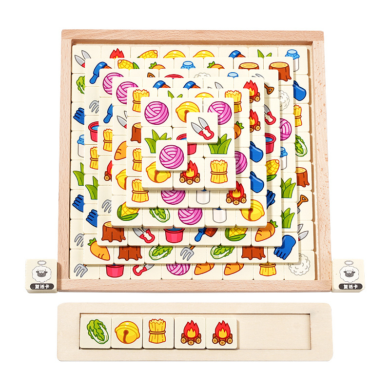 Sheep, Sheep, Sheep tabletop game, children's educational puzzle, casual card, multi-person Monopoly, toy educational board Item Picture