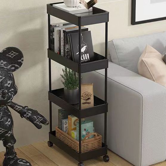 Multi-Functional Kitchen And Bathroom Storage Rack, Trolley, Mobile Storage Rack, Multi-Layer Storage Desk, Simple Home Decoration Furniture details Picture