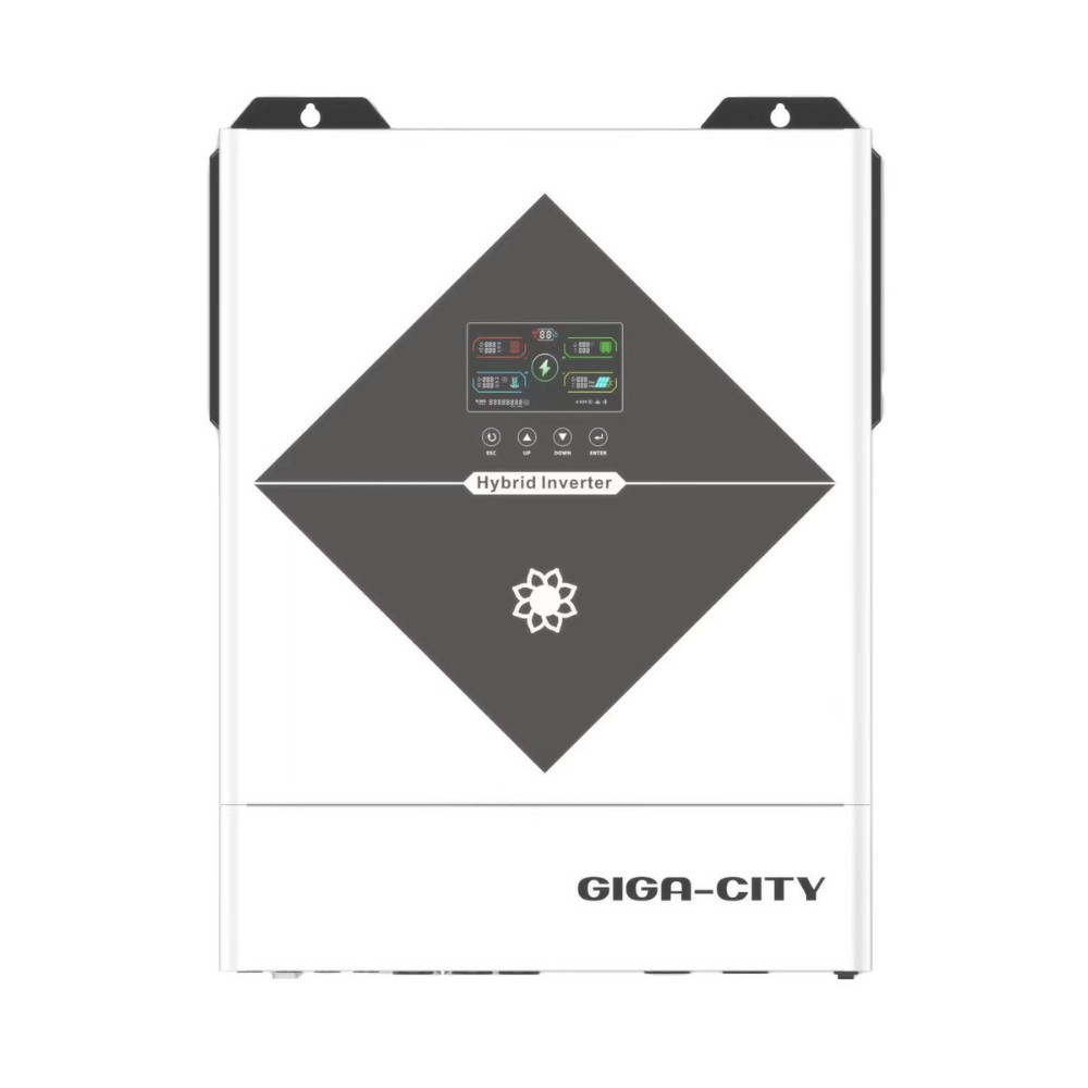 Ip21 Hybrid Photovoltaic Inverter, 8Kw Pure Sine Wave Off-Grid Reverse Control Integrated Machine, 48V Solar Inverter, Highly Efficient And Energy-Saving Item Picture