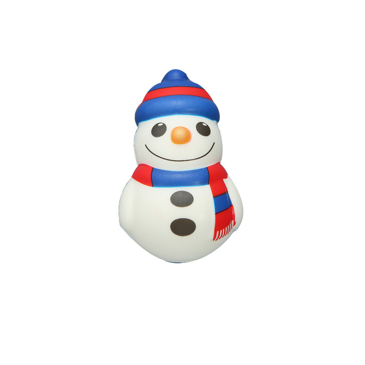 Christmas slow-rebound toy set, Penguin Snowman, Santa Claus, stress-relieving, educational, parent-child interactive, factory direct sales, low price, new and unique toys Item Picture