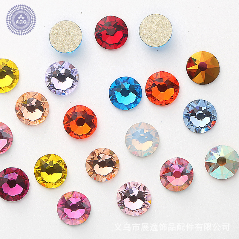 "Imitation Chinese eight small small base Austrian hot diamond white ab water diamond nail art accessories Premium. details Picture