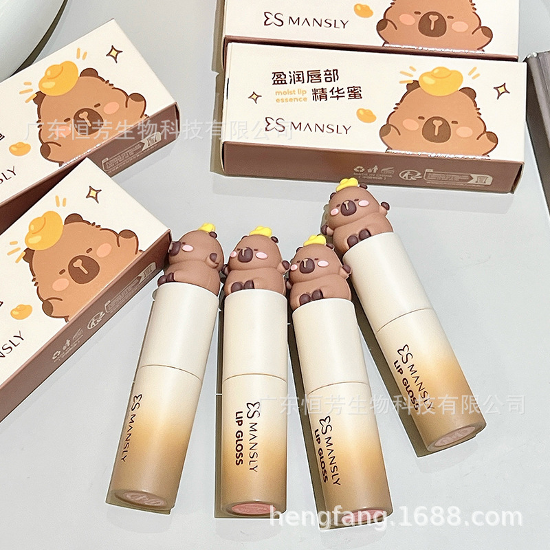 Mansili Capibara Lip Moisturizing Essence, Whitening and Concealing Lip Lines, Radiant Moisturizing Factory Wholesale details Picture