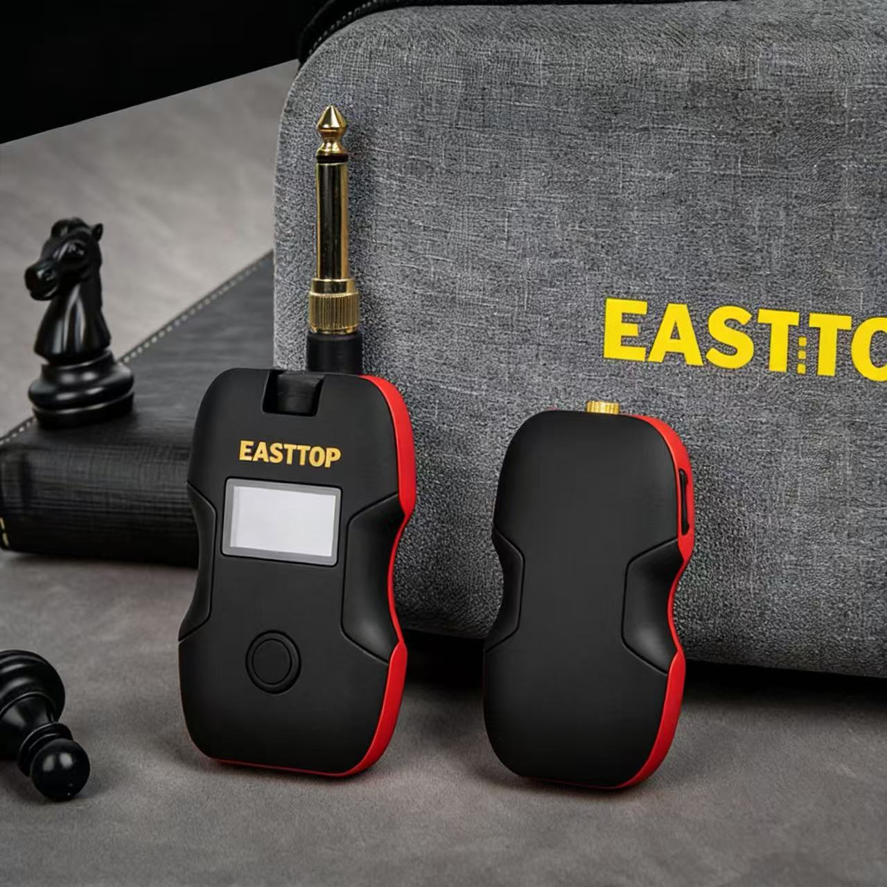 EASTTOP舞台演出降噪高保真无线乐器拾音器指环式口琴麦克风数码电脑手机蓝牙适配器