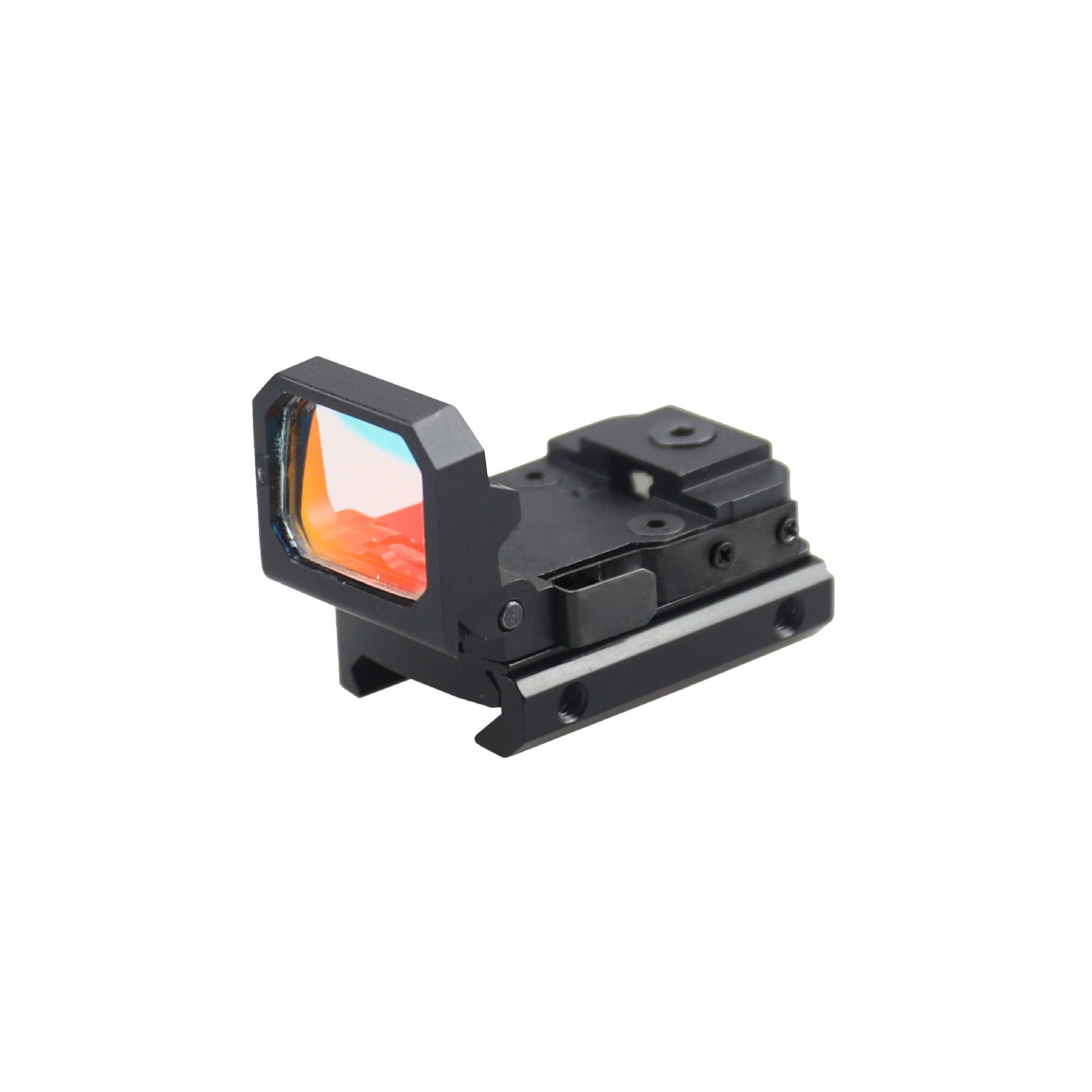 RMR high-definition iris red dot sight, folding base plate slingshot toy, metal holographic bird-finding mirror Application Scenario