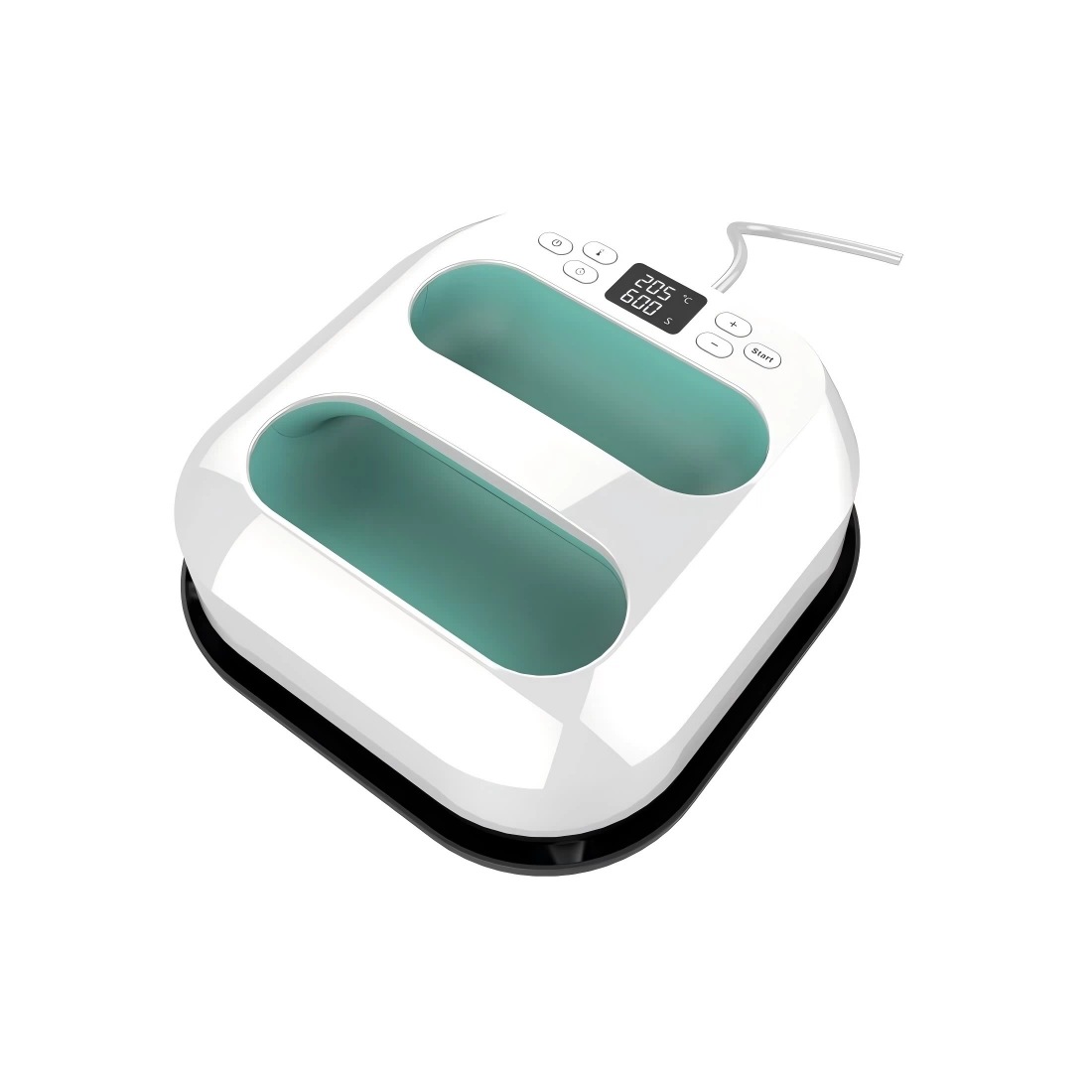 A Small Household Diy Automatic Temperature-Controlled Iron. It Is A Square Hand-Held Press And Ironing Machine Without Holes, Specially Designed For Bean Shaping Item Picture