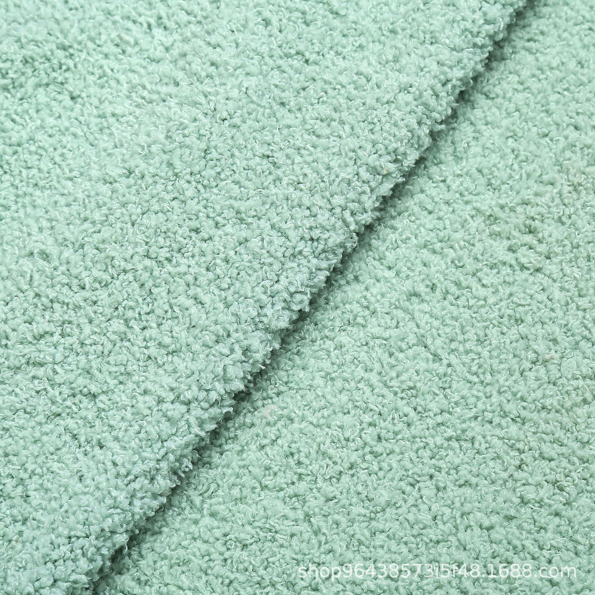 Velvet Cloud fabric is available in stock for home wear, pajamas, toys, gloves, hot water bags and accessories. Textile knitted velvet fabric Specification image