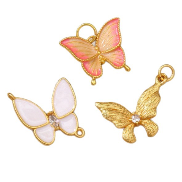 Fashionable new insect exquisite corsages, high-end creative butterfly alloy oil drip badges, clothing accessories, jewelry wholesale pendants Item Picture