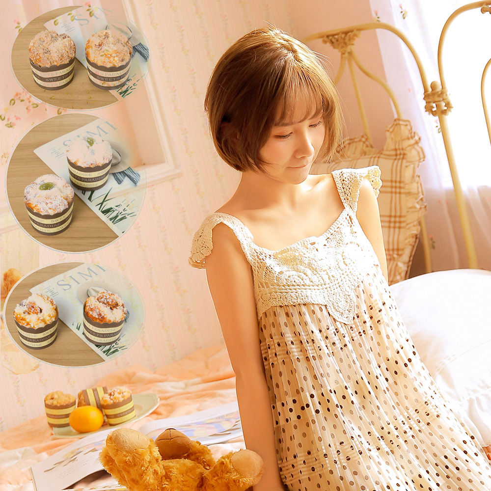 Butter cupcakes, fridge magnets, food models, creative home decorations, BCC-F photography sets, preferred packaging containers for foreign trade, paper cup ornaments Specification image