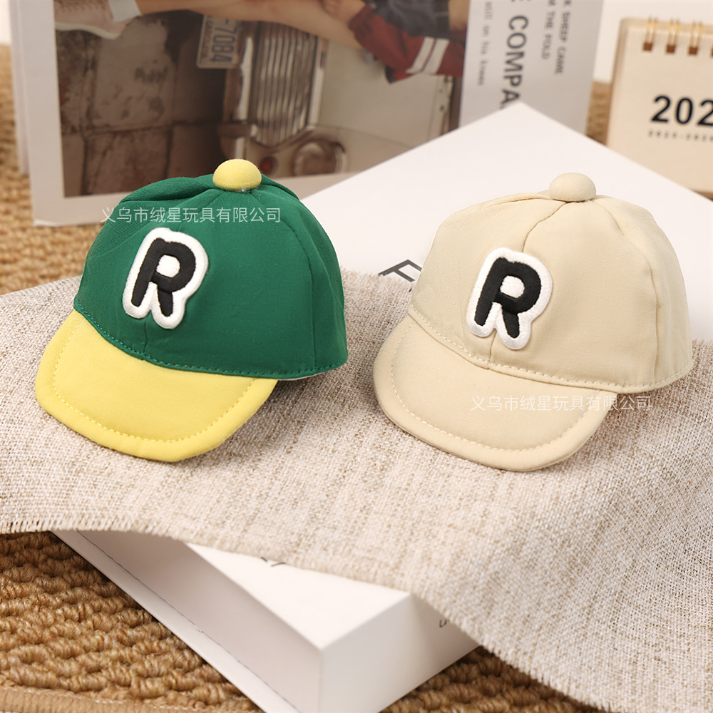 Sister Gazi's 20cm casual and fashionable baseball cap, baseball cap, doll, trendy blind box, dress-up accessories details Picture