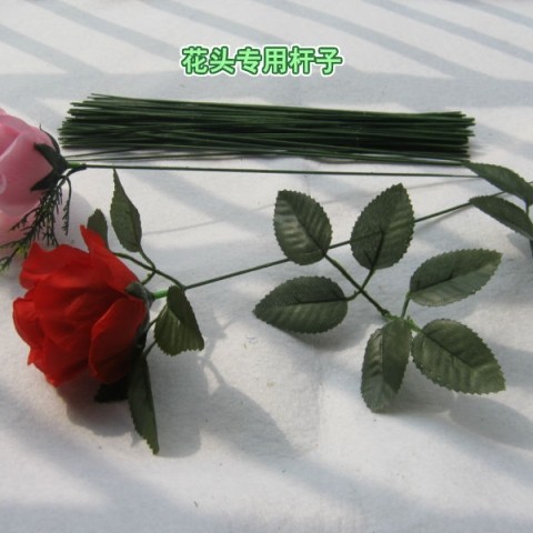 仿真花/要掃墓用的塑膠花/花头/假花/5朵假花产品图