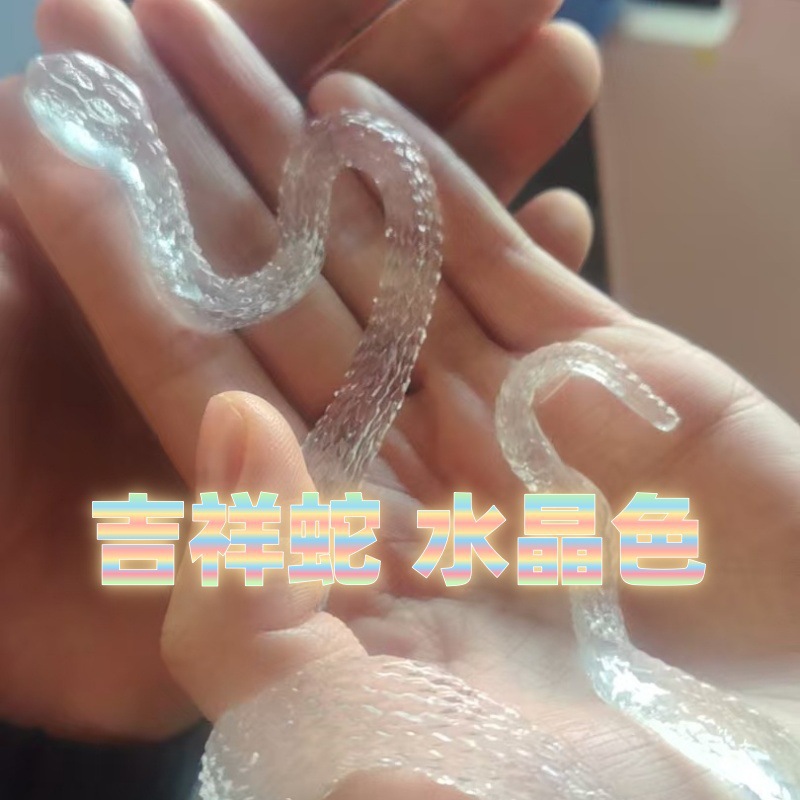A cute and auspicious little snake simulation toy for the Year of the Snake, a creative stress-relieving gift for boys and girls, and a hand sanitizer for body cleansing Application Scenario