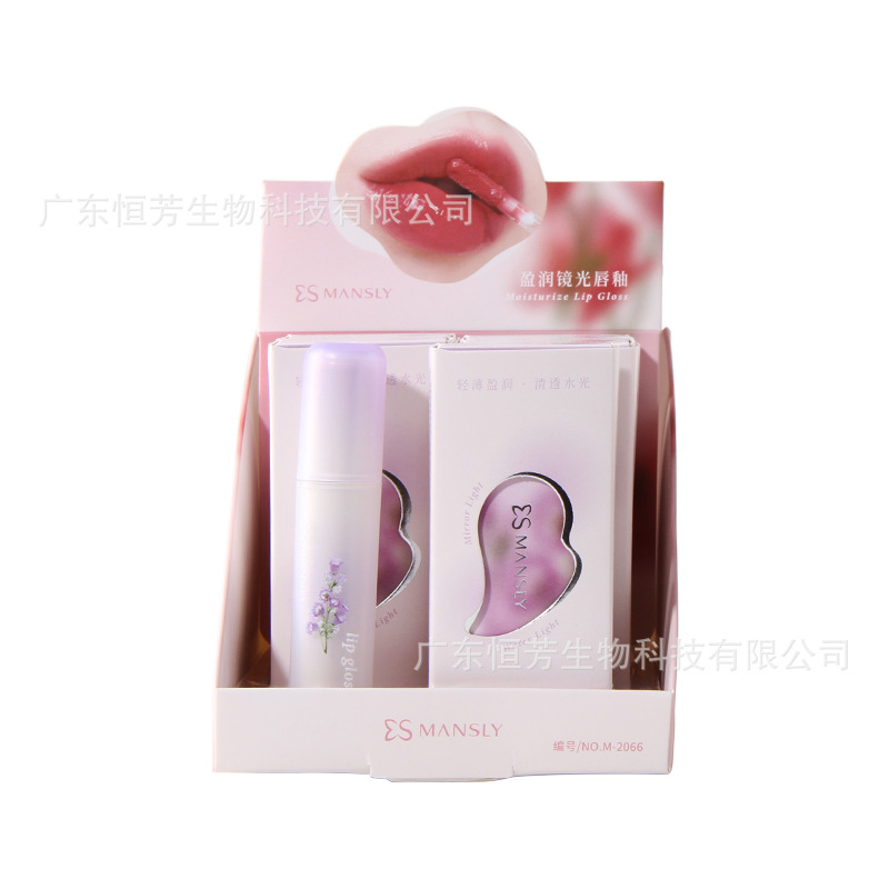 Mansili Moisturizing Mirror Lip Gloss is a clear and transparent water-brightening daily commuter cosmetic wholesale Item Picture