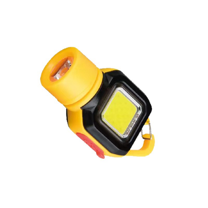 The COBXTE portable flashlight mini clipper is a high-brightness red light warning lighting fixture for outdoor use at night, featuring a incandescent miniature bulb Item Picture