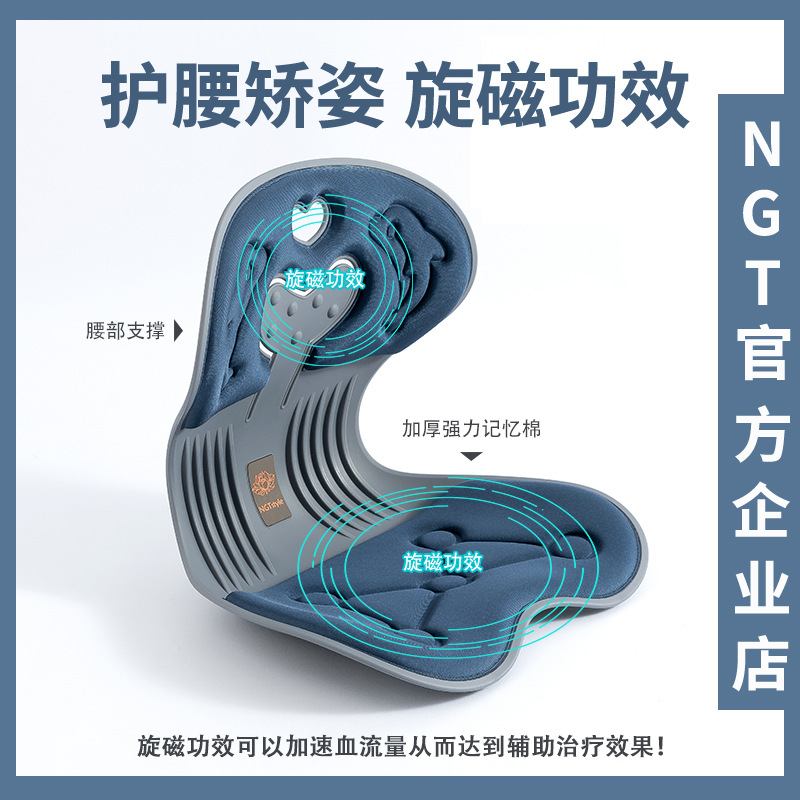 NGT护腰坐垫记忆棉矫正坐姿办公室孕妇美臀学生家用