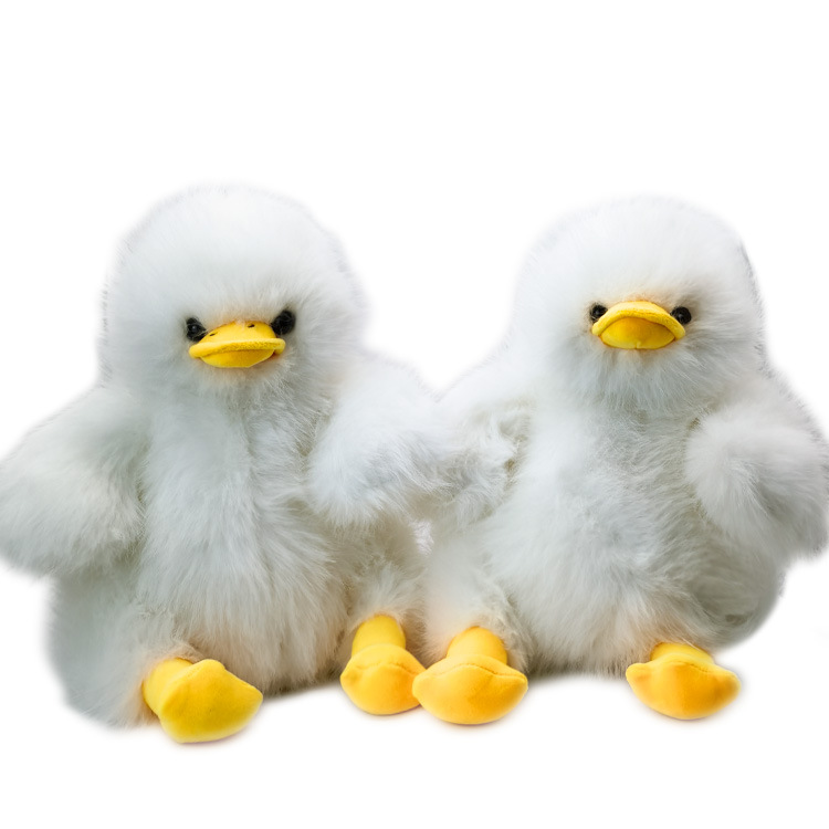 Cute Dundun Duck plush toy, super soft doll pillow, chubby little yellow duck toy, children's gift Item Picture