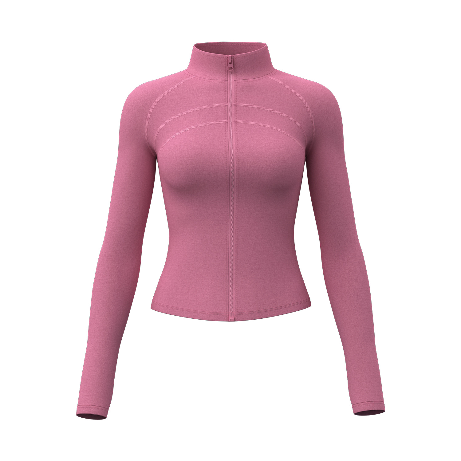 Cross-border European and American large-sized elastic zipper sports jacket, men's slimming and form-fitting sweatshirt, European size Application Scenario