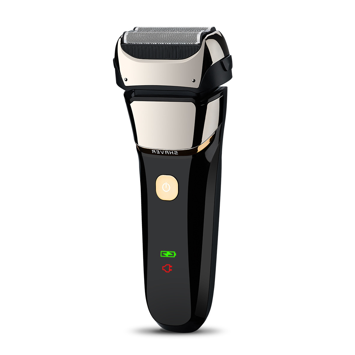 New reciprocating LED digital display rechargeable electric shaver, washable beard razor, household cross-border wholesale Specification image