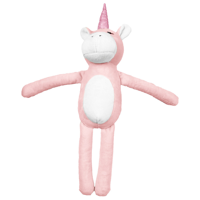 Customized unicorn fleece pendants, keychains, cartoon animal dolls, IP mascot cushions, and custom creative gifts details Picture