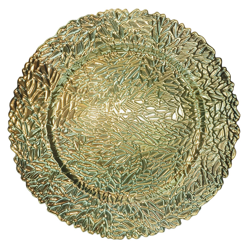 Customized PP imitation porcelain hotel commercial plastic plates for foreign trade factories, cross-border processing of handicrafts and gifts