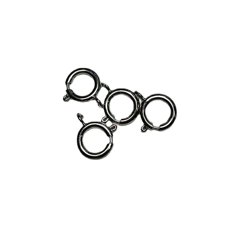 Copper slingshot buckle, gold-plated buckle, necklace, bracelet, spring buckle, water bubble buckle, round buckle, diy jewelry buckle, accessories wholesale Item Picture