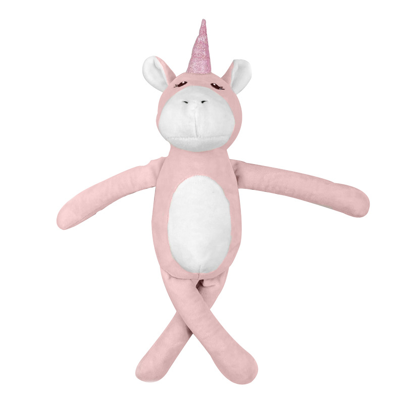Customized unicorn fleece pendants, keychains, cartoon animal dolls, IP mascot cushions, and custom creative gifts Specification image