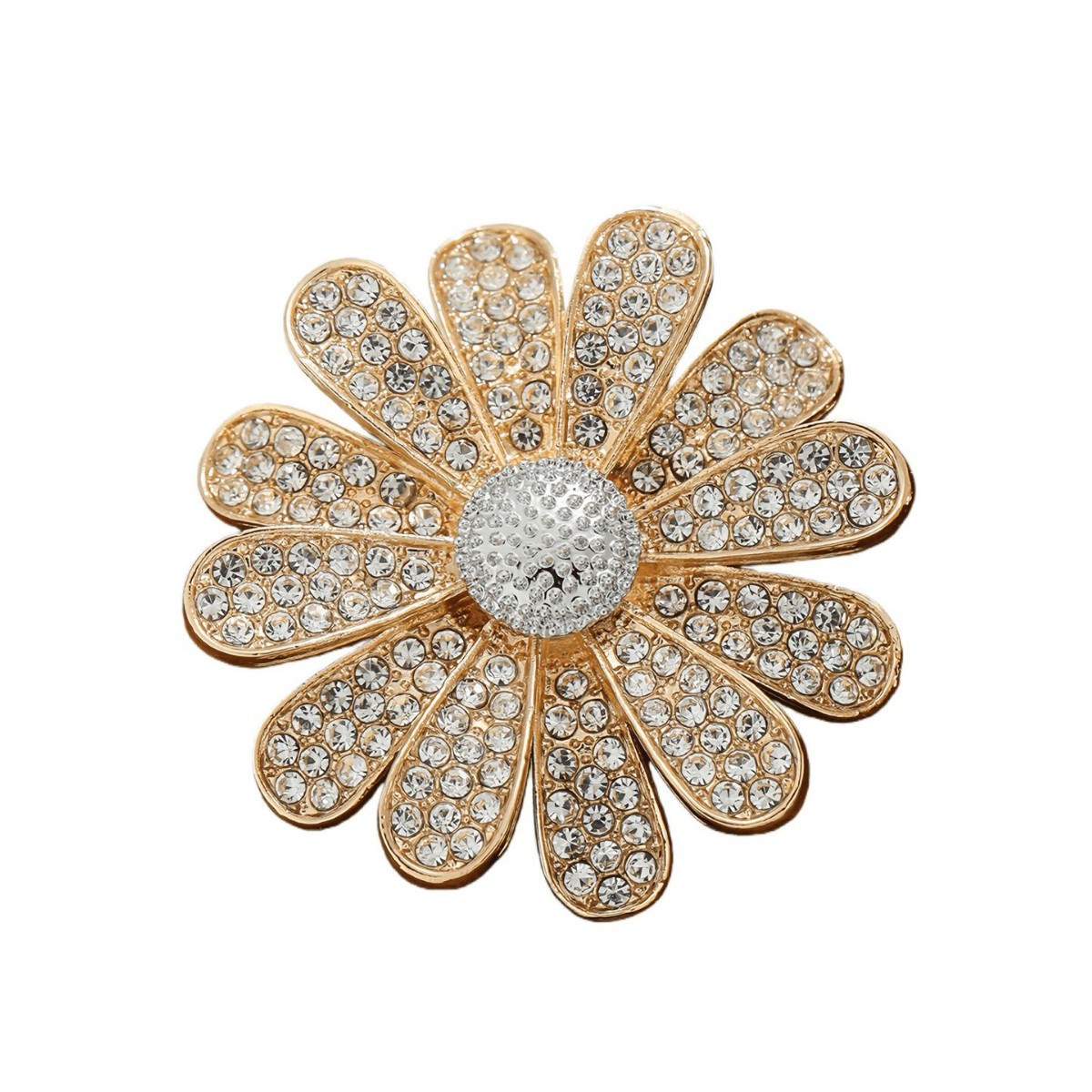 胸针/徽章/空白胸针/板材花朵胸针/珍珠胸针白底实物图