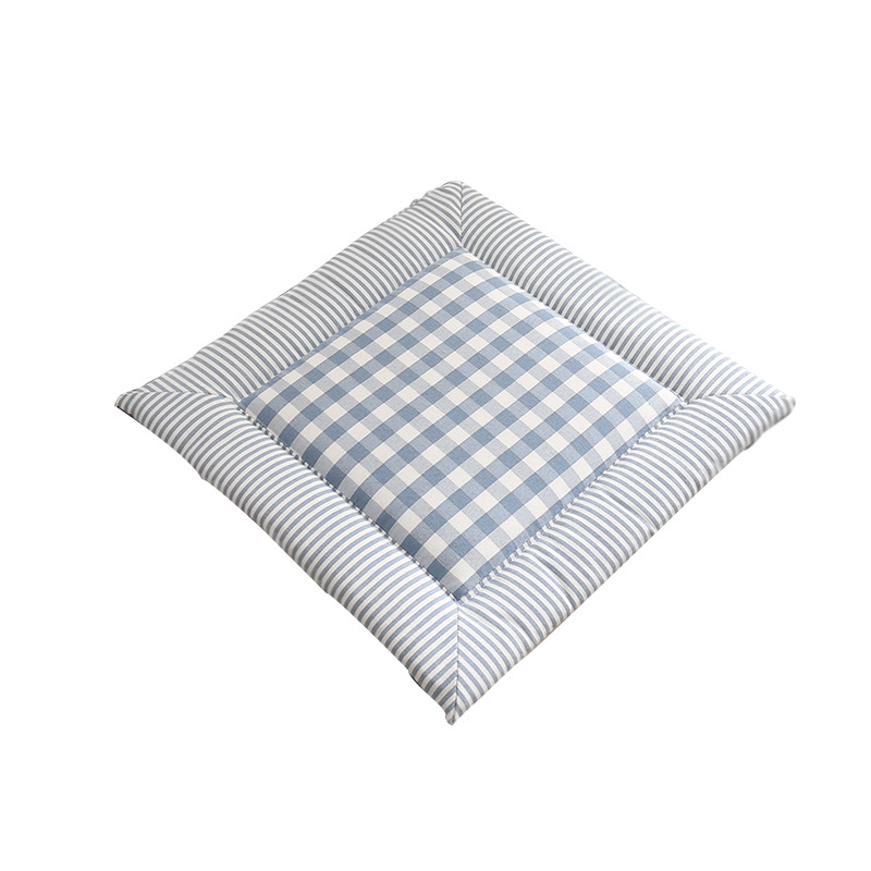 Breathable cotton and linen home office seat cushion, buttock cushion, tatami buttock cushion, dining chair cushion, comfortable seat cushion for spring and autumn home use Item Picture