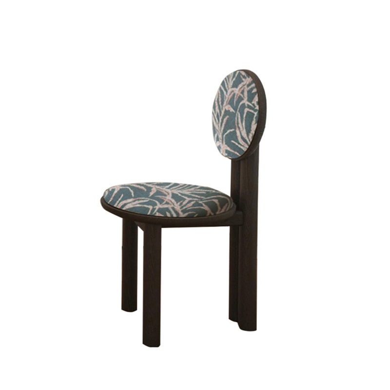 Star French cream-style vintage solid wood dining chair backrest designer light luxury casual sofa chair home decoration living room furniture Item Picture