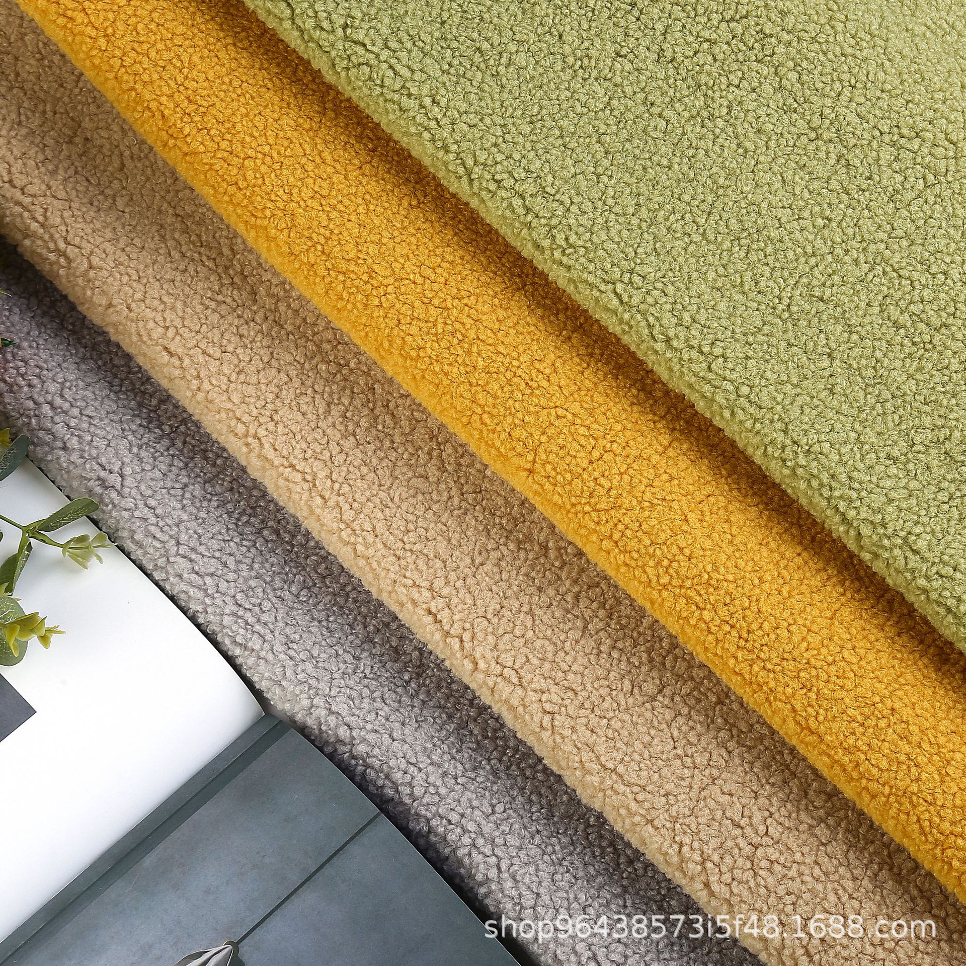 小羊驼毛绒布料玩具手套配件服装外套大衣毛绒面料现货批发家纺羊毛毯羊绒毯