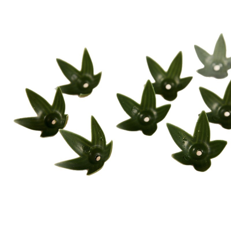 微缩模型/蝴蝶插杆/多肉/韩版勾线花饰/仿真绿植藤条白底实物图