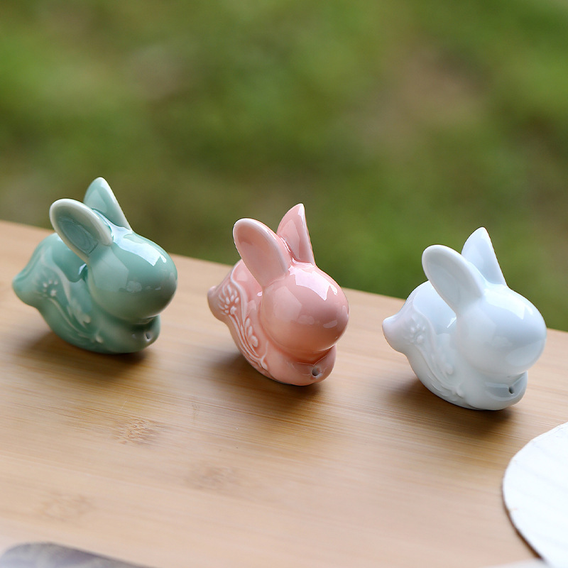 Flying Rabbit Line Incense, agarwood, sandalwood, ceramic incense trays, tea pet ornaments, Longquan Specification image