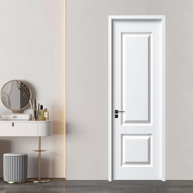 实木复合烤漆卧室门平开简约纯色民宿门隔音设计可定制家装建材门窗进户门