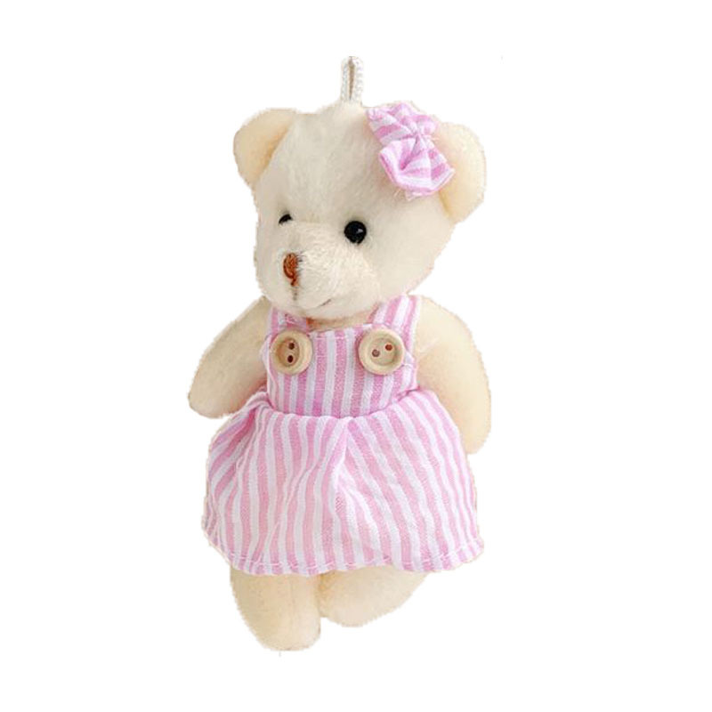 Cross-border new couple teddy bear plush dolls, scenic area children's gifts, cute doll toy dolls Item Picture