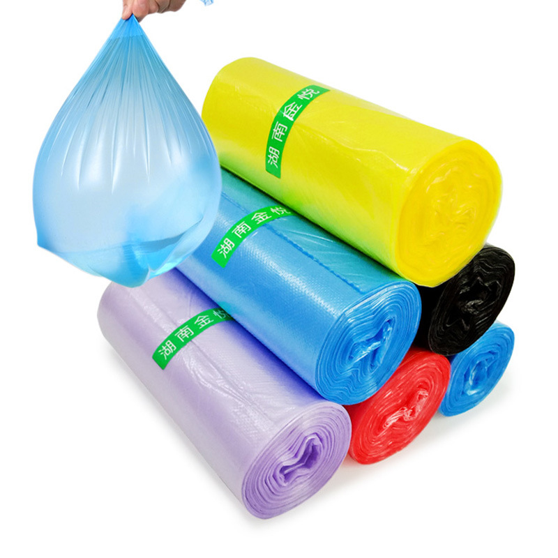 Wholesale of brand-new material kitchen waste bags, disposable household classified roll thickened small plastic bags, general plastic products Item Picture