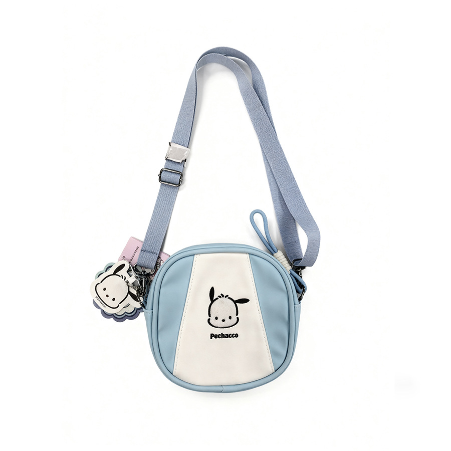 Sanrio Kuromi's cute large-capacity autumn and winter single-shoulder crossbody bag cartoon girls' hand-held leather goods men's bag Application Scenario