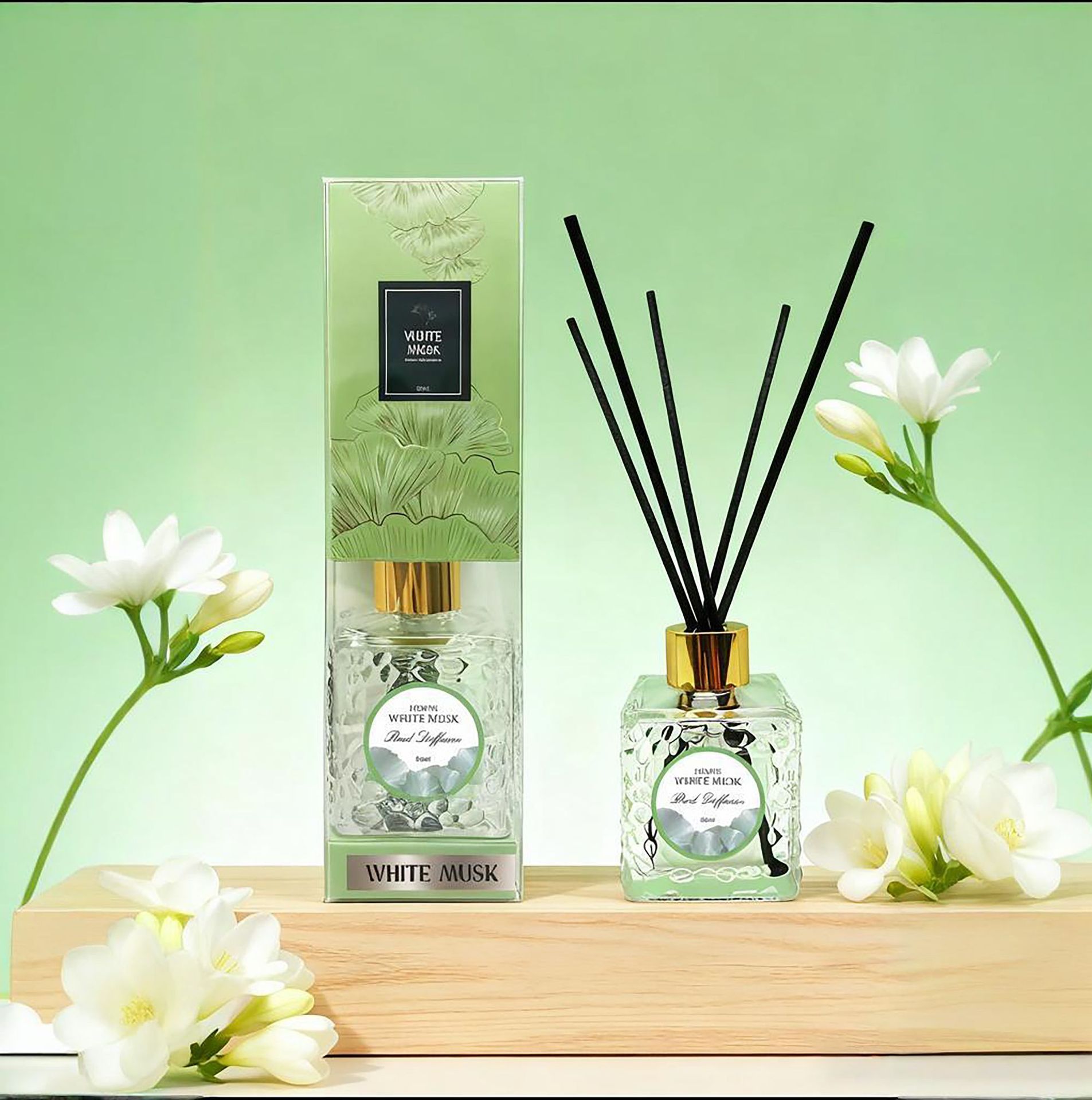 香薰精油80ml无火香氛藤条家用客厅卧室厕所空气清新美容护肤芳疗基础油