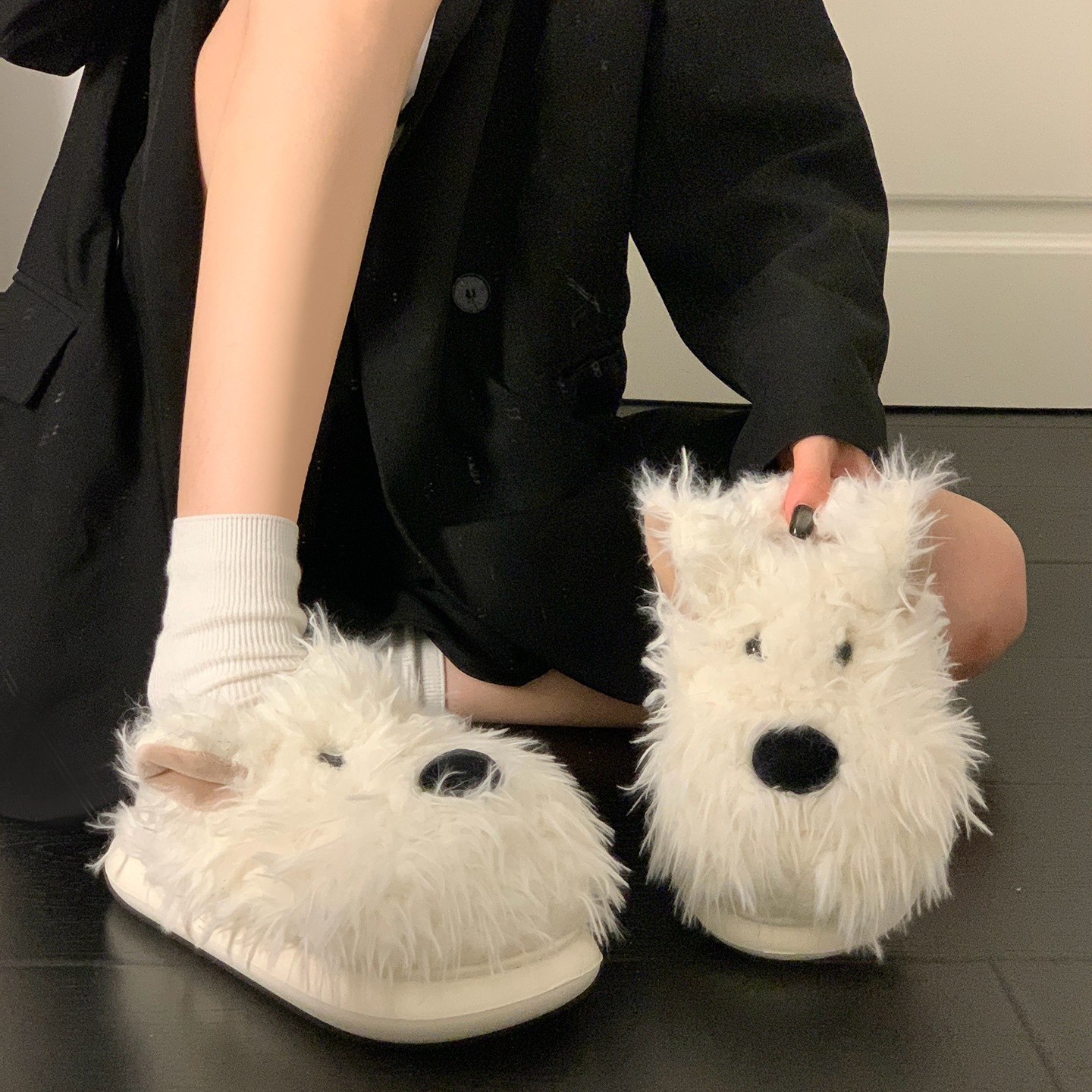 棉拖鞋/棉拖/拖鞋女冬季居家/毛拖鞋/棉拖鞋女冬季居家细节图