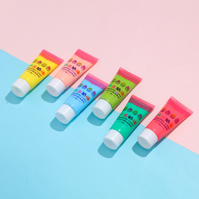Wholesale of simulated cream glue, diy cream phone case materials, multiple colors, diy factory direct sales of accessories Application Scenario